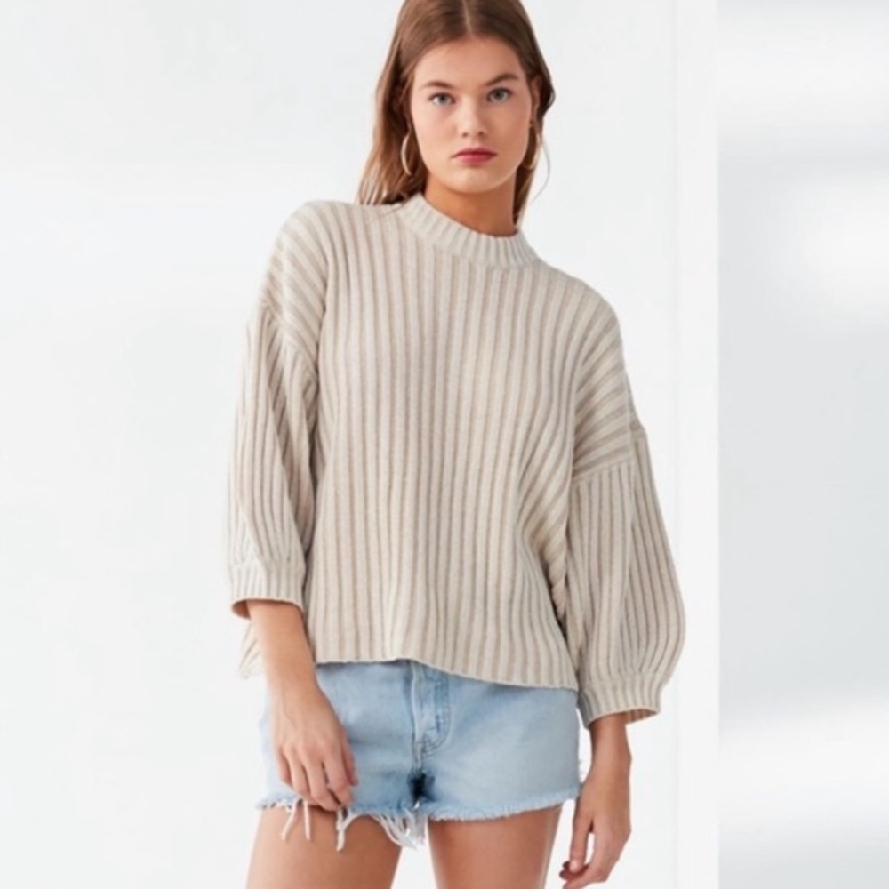 Urban Outfitters Lou Ribbed Sweater